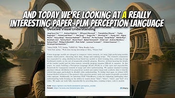 PerceptionLM: Open-Access Data and Models for Detailed Visual Understanding (Apr 2025)