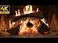 🔥 Fireplace blazing Warm crackling fire, soft light for sleep and relaxation (Fireplace 4K)
