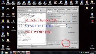 Miracle Thunder 2.82  START BUTTON NOT WORKING 100% SOLVED