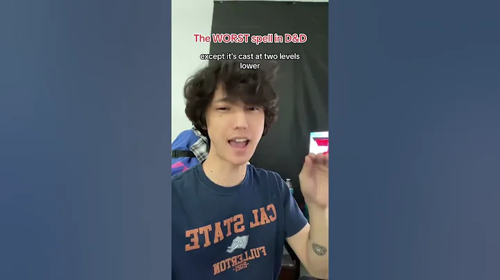 Creating The WORST Spell In D&D! #dnd #dnd5e #dungeonsanddragons #ttrpg