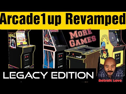 Arcade1Up Legacy Edition Cabinets Leaked from Detroit Love