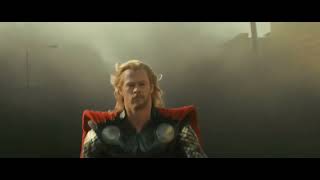 THOR loosing his power and gains back scene