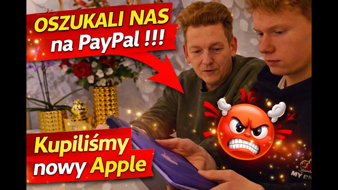 OSZUSTWO NA PAYPAL *straciliśmy kasę* NOWY SPRZĘT APPLE