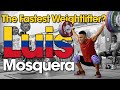 Luis mosquera fastest lifter in the world 2019 worlds training hall with slow motion