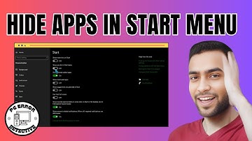 How to Hide Apps in Start Menu on Windows | Simplify Your Space