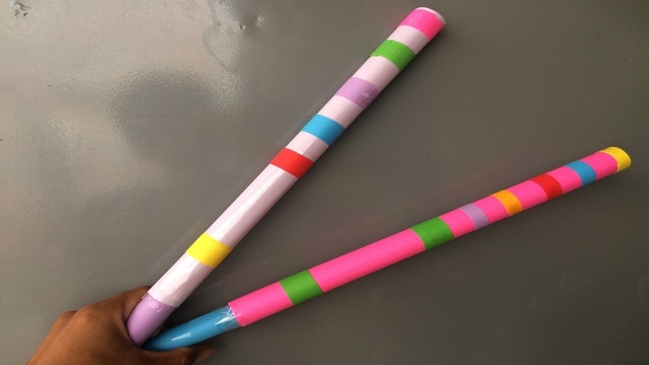 How to make a paper baton Origami beautiful and easy baton YouTube