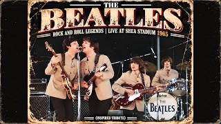 The Beatles 🔥 Rock and Roll Legends | Live at Shea Stadium 1965 (Inspired Tribute)