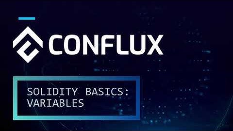 Solidity Basics: Variables | Introduction to Smart Contracts Development