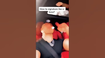 How to signature like a boss? R