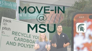 Move-in @ Michigan State University
