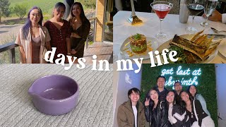 days in my life 🧁 ‧₊˚ my birthday, san luis obispo road trip, opening gifts, block b bbomb fancall