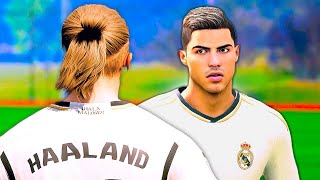 Ronaldo & Haaland get into a Fight