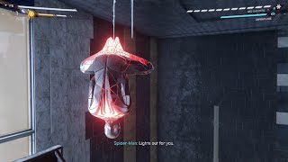 Spider-Man: Miles Morales Underground Fisk Tower hideout stealth section