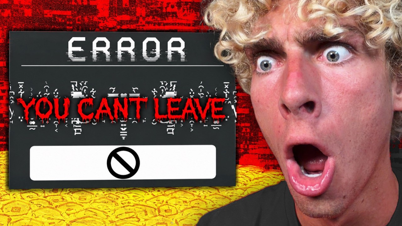You CANT Leave This Roblox Game..