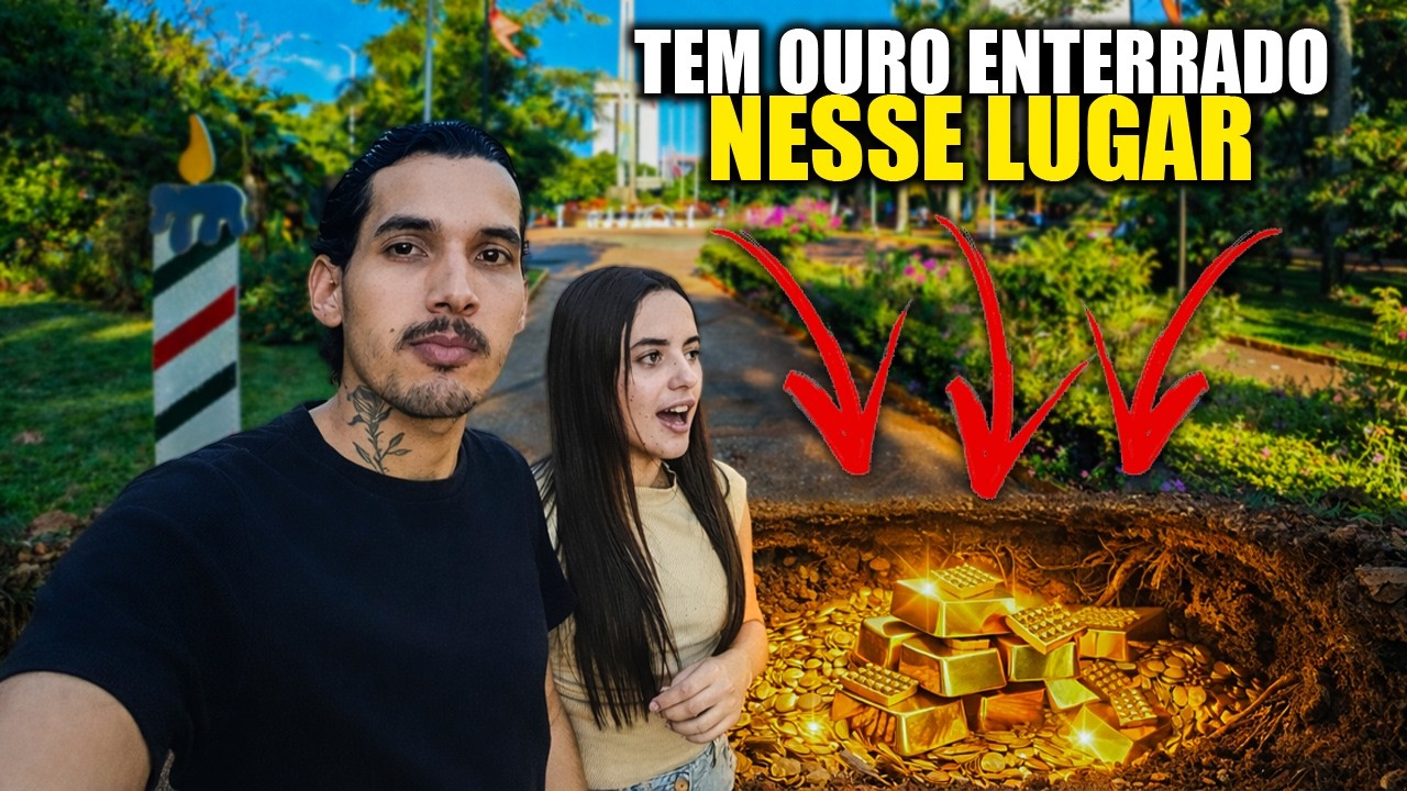 ESSA PRAÇA DO PARAGUAI TEM OURO ENTERRADO