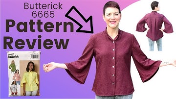 Pattern Review!  Butterick 6665