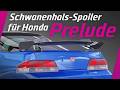 Schwanenhals Spoiler mit TTG für Honda Prelude | CSR-Automotive