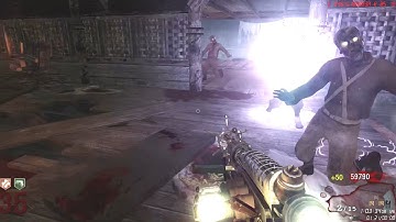 Black Ops 1 zombies Shi no numa round 50 no doc run (full game)