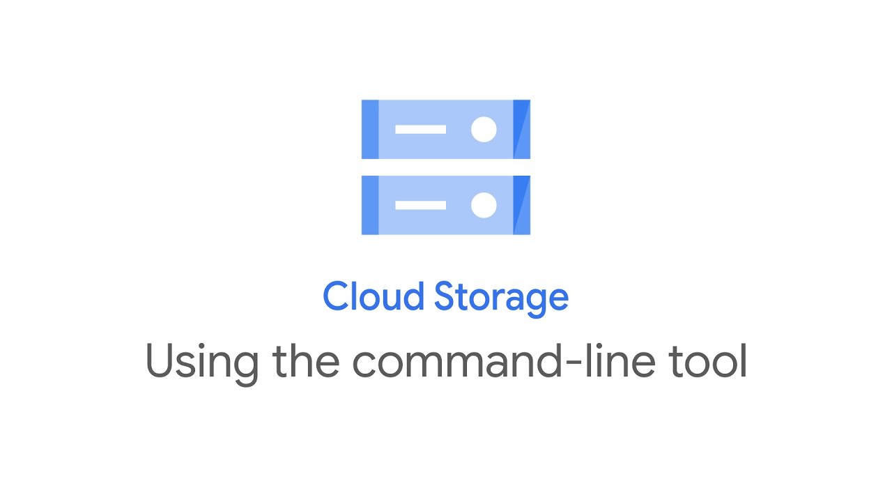 How to use Cloud Storage with the command-line tool 
