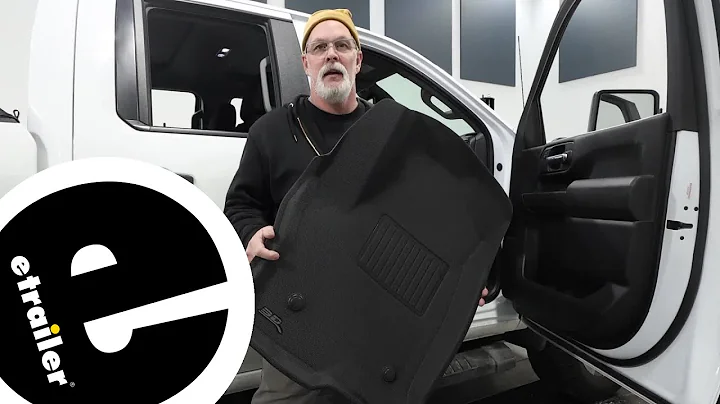 A Closer Look at the 3D MAXpider Kagu Custom Front Floor Liners in a 2024 Chevrolet Silverado 2500