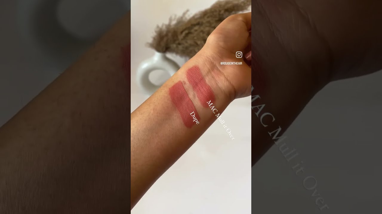 Dupe For MAC Mull It Over Praush Beauty Insta Sista