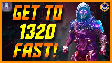 Destiny 2 - How to Level Up To 1320 POWER LEVEL FAST! Season Of The Splicer Power Level Guide.