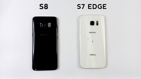 Samsung S8 Vs Samsung S7 Edge | SPEED TEST