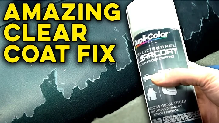 Can You Repair Badly Damaged and Peeling Clear Coat?