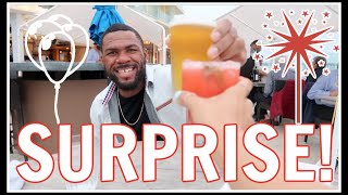I threw my brother a surprise birthday party! *emotional* vlog | Harmony