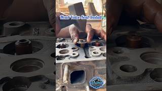 This Is How Pros Install Valve Seal 🔩 #engine #truck #head #valve #seal #pro #trend #shorts #yt #fyp