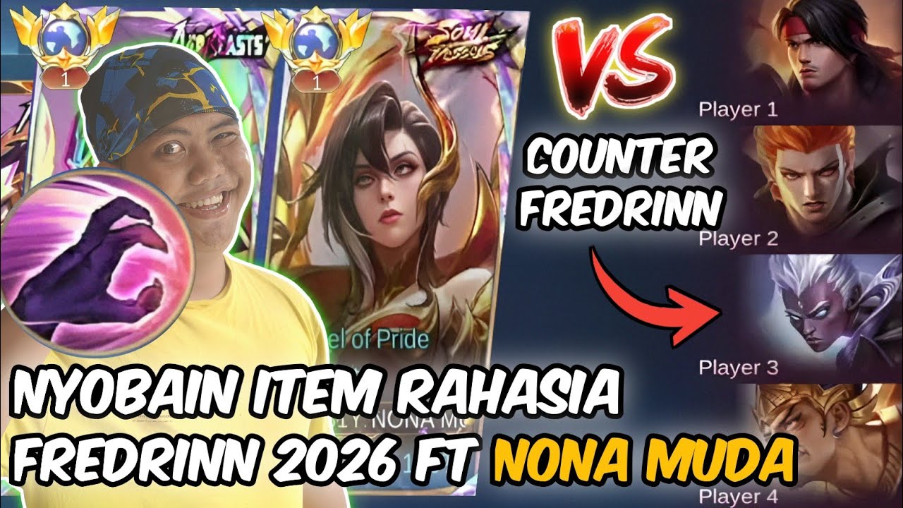 Nyobain Build Rahasia Fredrinn Bareng NONA MUDA!! OP Parah Auto Gendong...