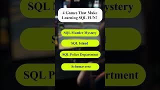 4 Games That Make Learning SQL FUN! @tutort.academy screenshot 3