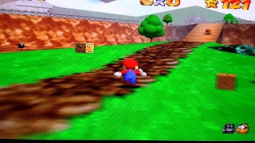 SM64 Cheat Code signpost replaced with exclamation mark box