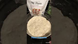 The Easiest Homemade PIZZA Dough 00 Flour No Poolish No Kneed #pizza #homemade #easyrecipe #viral