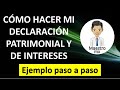 Maestro mx: DECLARACIÓN PATRIMONIAL Y DE INTERESES  Declaranet paso a paso Federal