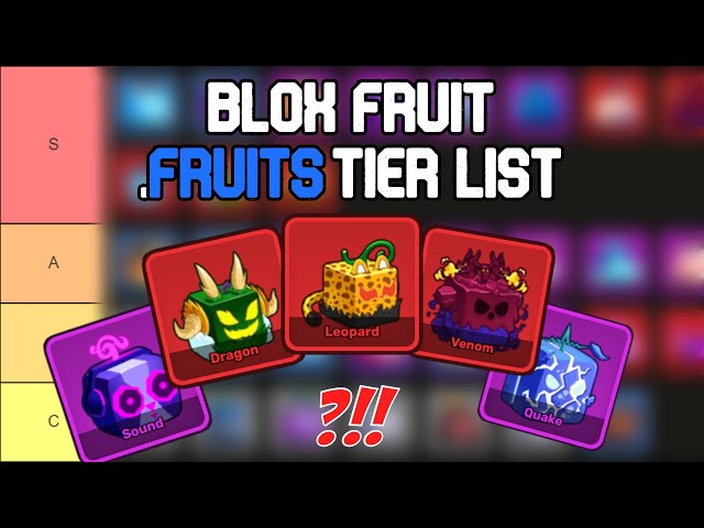 Blox Fruits Tier List (UPDATE 20)