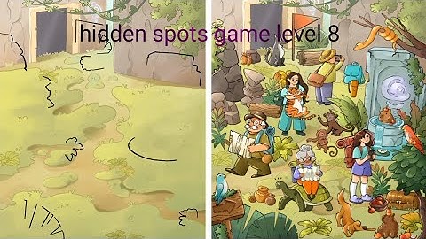 hidden spots game level 8