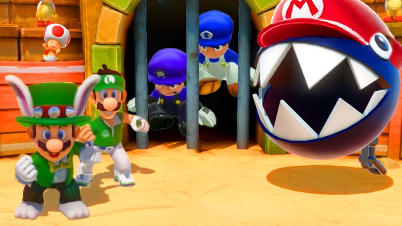 スーパー マリオパーティ 】ミニゲーム マリオvsワルイージ