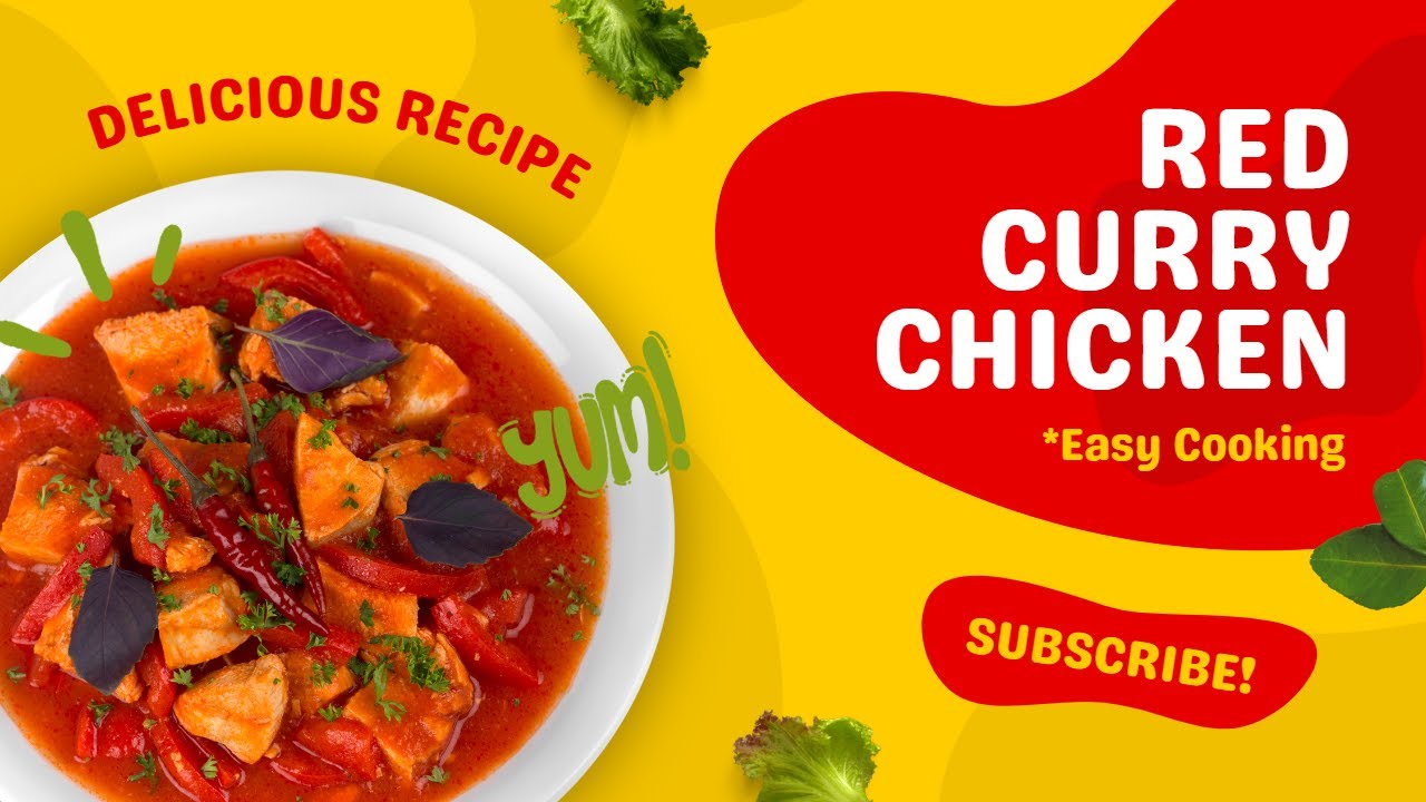 Red Curry Chicken Recipe YouTube
