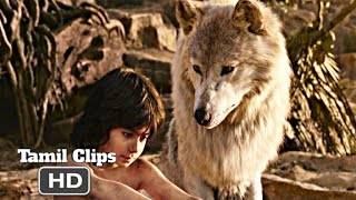 The Jungle Book 2016 - Raksha And Mowgli Talking Scene Tamil 215 Movieclips Tamil