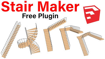 Stair Maker Plugin For SketchUp - TutorialsUp