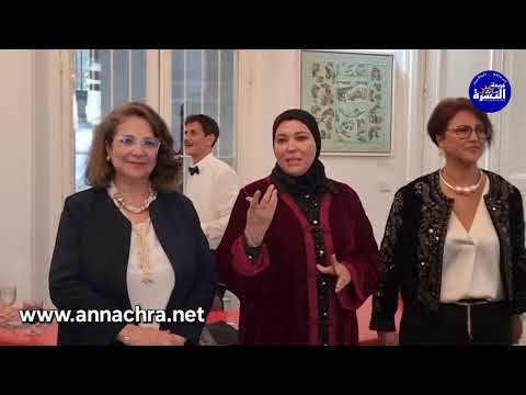 الغد كان هنا معرض فني للتشكيلية منجية شقرون برواق محمد الدريسي بطنجة