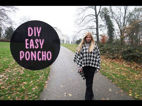 Video: Hoe Een Poncho Regenjas Te Naaien