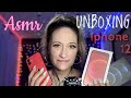 Asmr unboxing iphone 12  comparatif iphone 12 pro