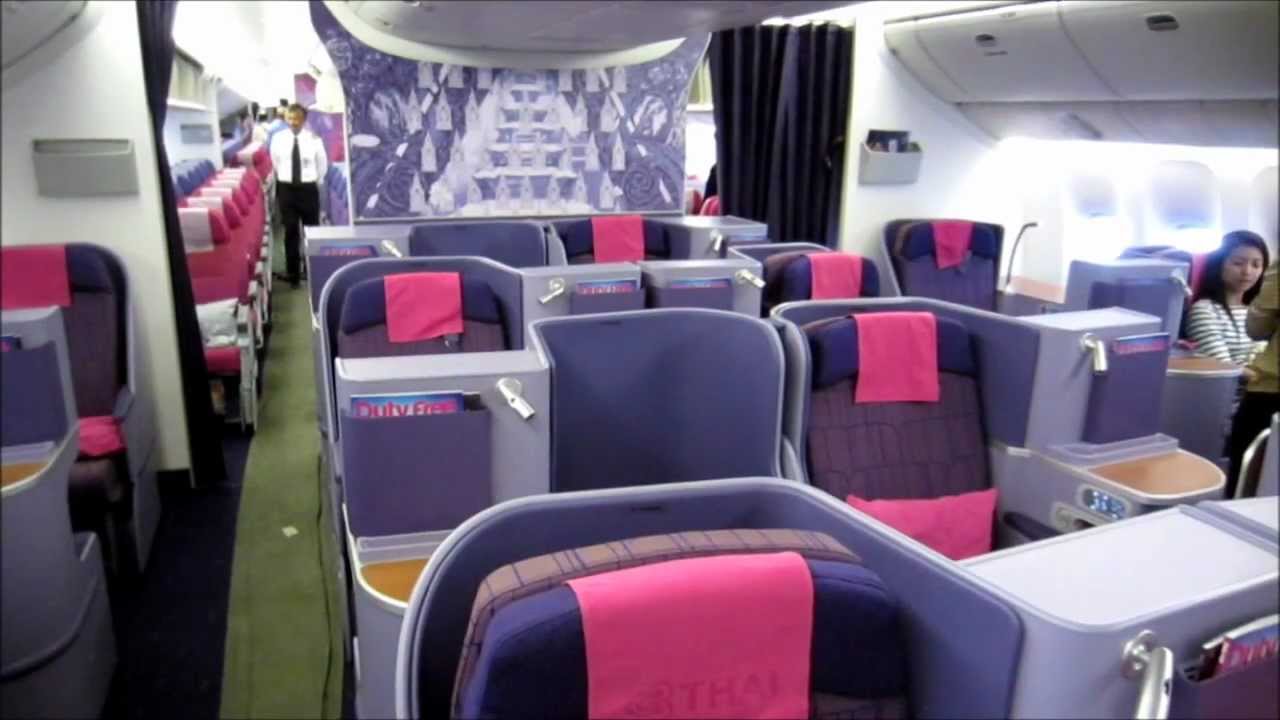 Cabin Tour Thai Airways International S New Boeing 777 300er