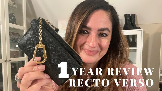 Louis Vuitton Recto Verso Unboxing & size comparison Card holder, Key Cles,  Rosalie, 6 Key Holder LV 