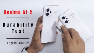 realme GT 2 Durability & Drop Test  Can You Scratch Paper Phone