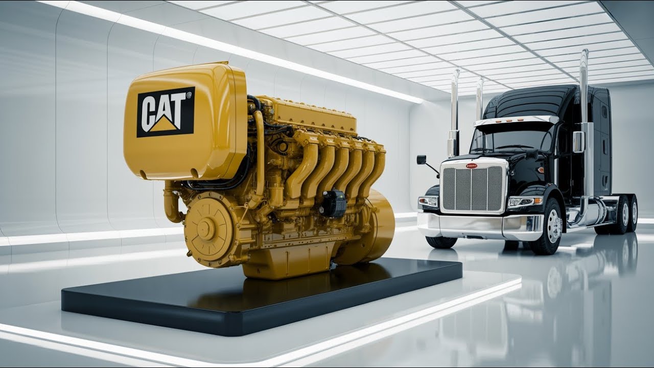 Inside the Beast: CAT C15 Engine Roaring in a Peterbilt 389! - YouTube