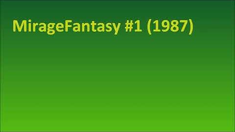 Miragefantasy #1 (Ensoniq Mirage Demo) (1987)