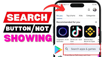 Play Store Search Bar Not Showing – Quick Fix for 2024!#playstore  #search  #button #TechFix